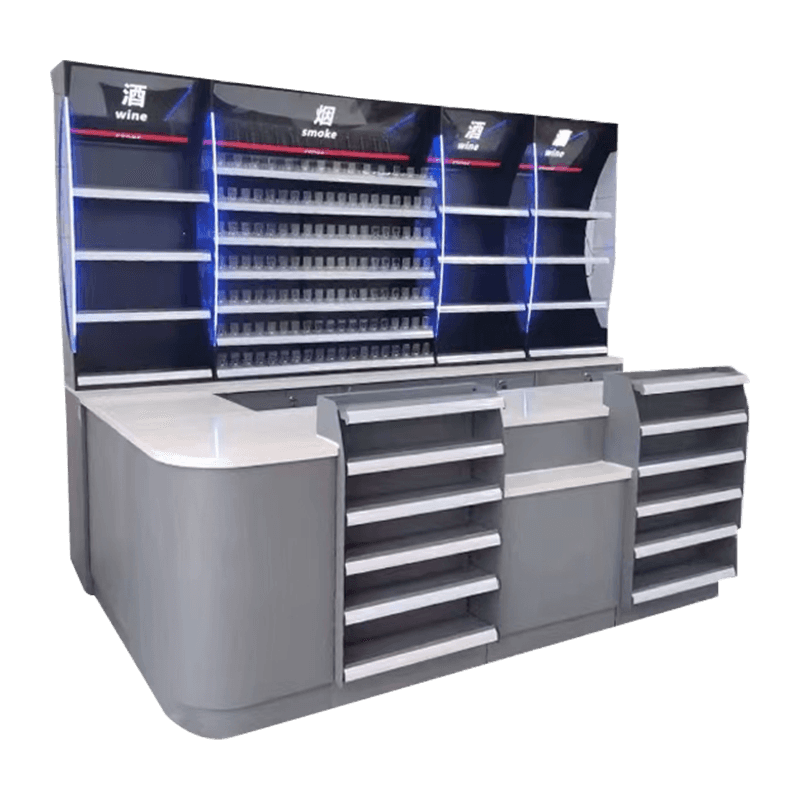 Captiosus Commoditas Store Checkout Display scrinium